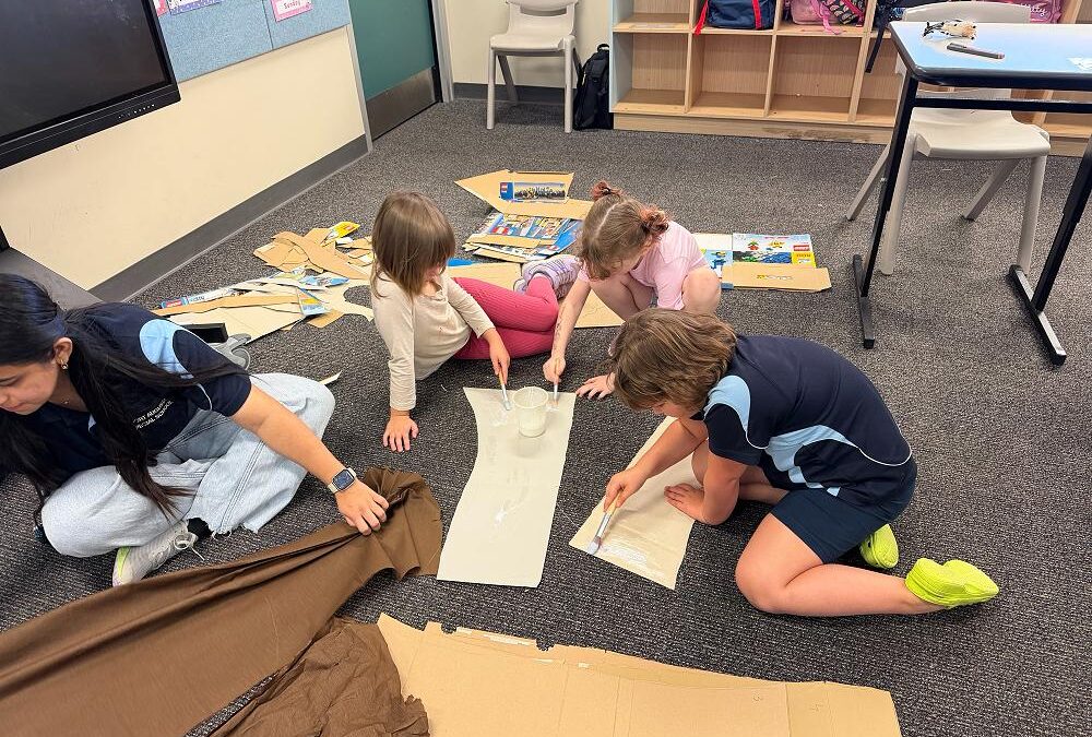 Room 2: first art project for the year!