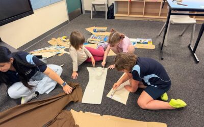 Room 2: first art project for the year!